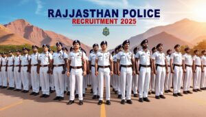 राजस्थान पुलिस भर्ती 2025